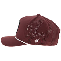 Hooey Cheyenne Cap - Maroon