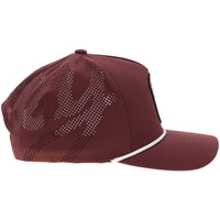 Hooey Cheyenne Cap - Maroon