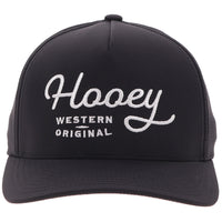 Hooey OG Cap - Black/ White Stitching