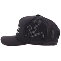 Hooey OG Cap - Black/ White Stitching