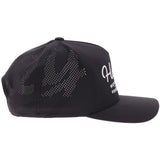 Hooey OG Cap - Black/ White Stitching