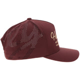 Hooey OG Cap - Maroon/Gold Stitching