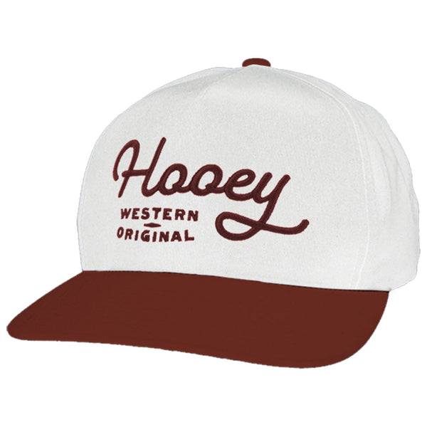 Hooey OG Cap - Maroon/White