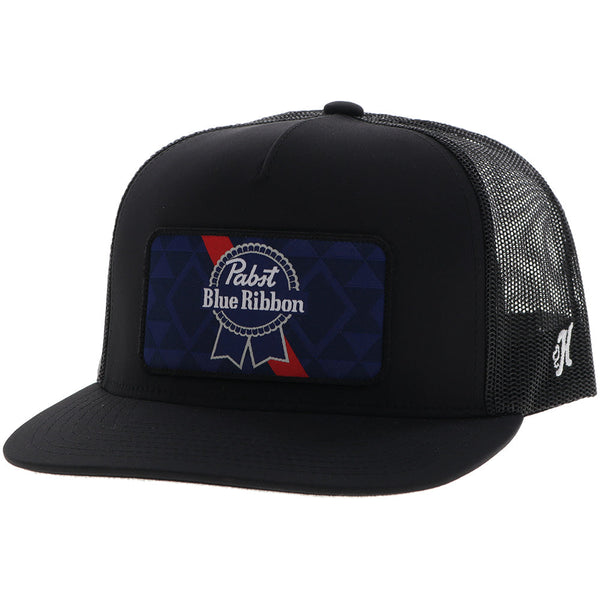 Hooey - Pabst Blue Ribbon Black Patch Cap
