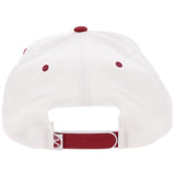Hooey Cap - Mark Out White/Maroon