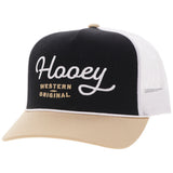 Hooey OG Cap -  Black/White/Tan