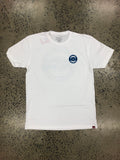 Kimes Ranch Tee - Wood Stamp (White)