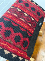 Ortho Equine Saddle Blanket - Riverland Black & Red