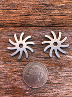 Dutton Spur Rowels - Brushed Thin 10pt.