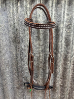 Latigo Leather Browband Bridle