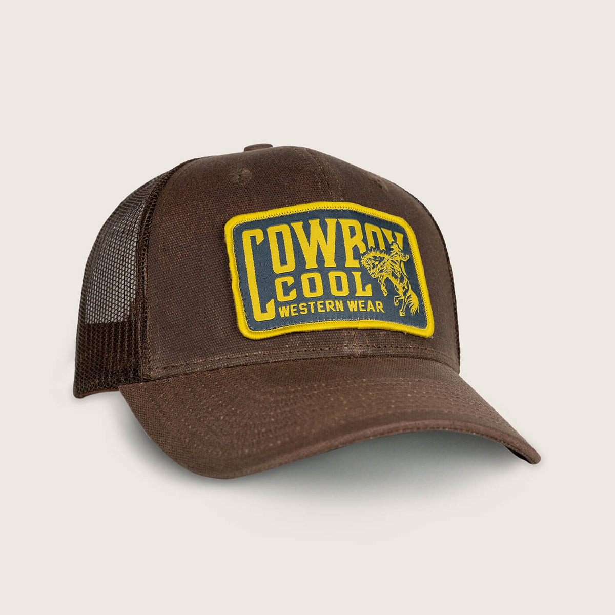 Cowboy Cool Cap - Roughrider (Saddle Brown) – The Cowboy's Closet