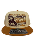 Red Dirt Hat Co Cap - Stay Wild Mustard/Cream