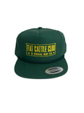 B Rural Co - Fat Cattle Club Full Fabric Green Rope Cap