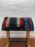 Ortho Equine Saddle Blanket - Firecracker Black & Red