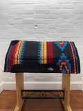 Ortho Equine Saddle Blanket - Firecracker Black & Red