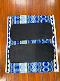 Ortho Equine Saddle Blanket - Riverland Cream & Blue