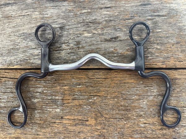 Dutton "A" Short Cavalry Bit - Low Solid Port (A-SPGI)