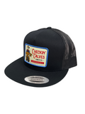 Rancho Relaxo Hat Co - 6006 Checkin' Calves Black