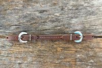 Dutton Sewn Leather Curb Strap