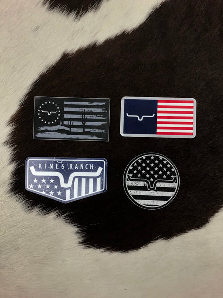 Kimes Ranch Sticker 4 Pack (4)