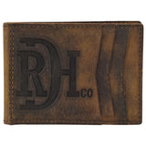 Red Dirt Hat Co Bifold Wallet - Deep Brown