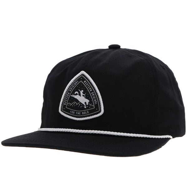 Hooey Cap - Summit Roughy Black/White