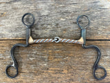 Dutton "A" Short Cavalry Bit - Twisted Copper (A-43)