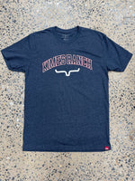 Kimes Ranch Tee - KR University (Midnight Navy)
