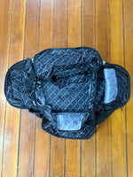 Hooey Competitor Duffle Bag - Black/Cream with Rodeo Print