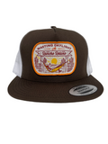 Rancho Relaxo Hat Co - 6006 Wasting Daylight Brown/White