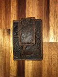 Justin Slim Card Wallet - Horse Hair