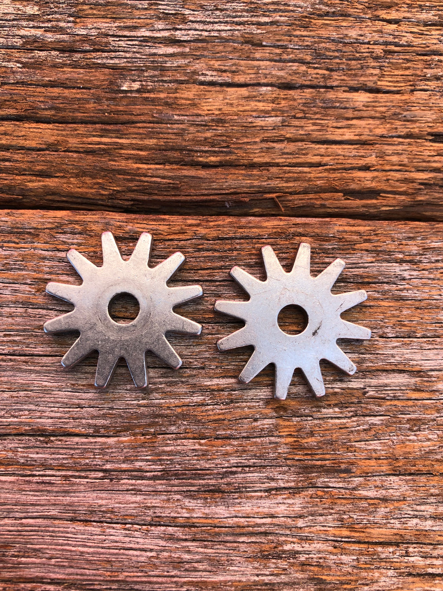 Dutton Spur Rowels - Thin 12pt. – The Cowboy's Closet