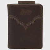 Justin Slim Card Wallet - Stitched Yoke