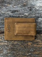 Men's Leather Wallet - Serape Inlay Card Wallet
