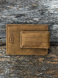 Men's Leather Wallet - Serape Inlay Card Wallet