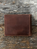 Men's Leather Wallet - Card Wallet with Cash Clip