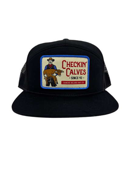 Rancho Relaxo Hat Co - 168 Checkin Calves Black