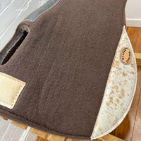 Contoured Saddle Pad - Cowhide (4)