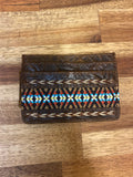 Justin Slim Card Wallet - Horse Hair