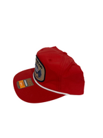 Rancho Relaxo Hat Co - 256 Candy House Red/White