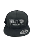 B Rural Co - Fat Cattle Club Mesh Back Charcoal Cap