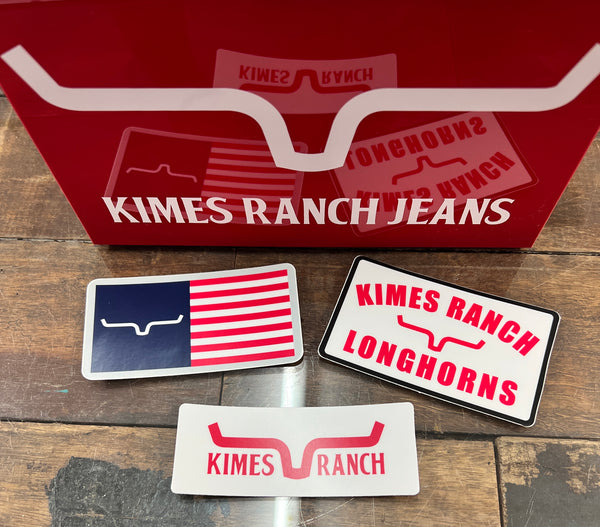 Kimes Ranch Sticker 3 Pack (2)