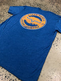 Kimes Ranch Tee - Wood Stamp (Columbia Blue)