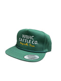 Whiskey Bent Hat Co - Cattleman Rope (Green)