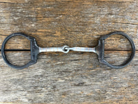 Dutton "43" D-Ring Snaffle Bit - Square Two Piece Smooth (43-64)