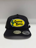 Hooey - Cactus Ropes Black/Yellow Oval Patch 5-Panel Trucker