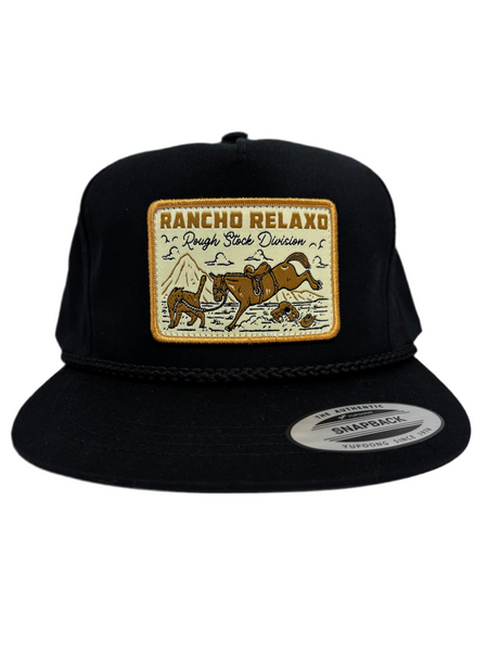 Rancho Relaxo Hat Co - 6002 Rough Stock Black