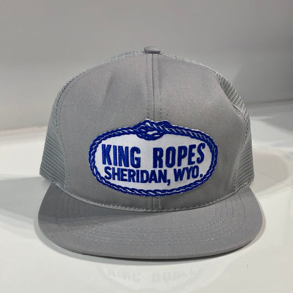 King Ropes Patch Trucker Hat - Grey