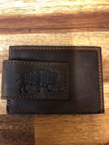 Red Dirt Hat Co Card Case - Distressed Leather