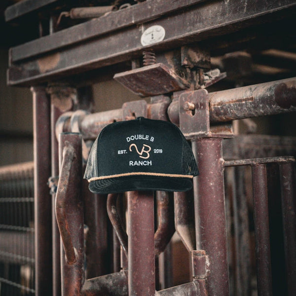 Double B Hat Co - Gold Ranch (Black)